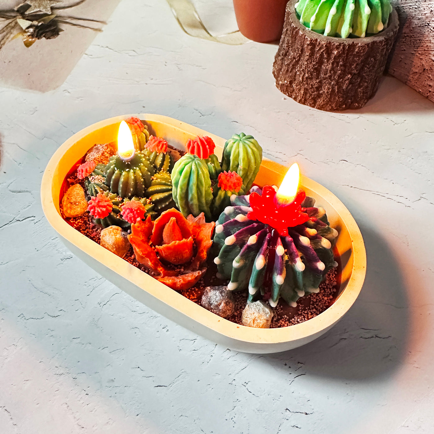 Succulent Garden Scented Candle