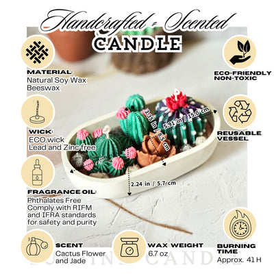 Succulent Garden Scented Candle