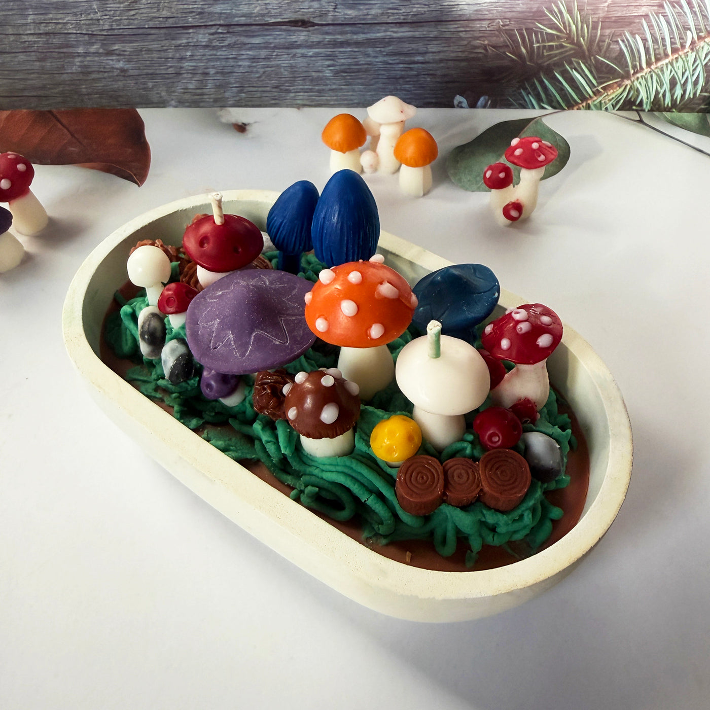 Enchanted Woodland Fungi Candle