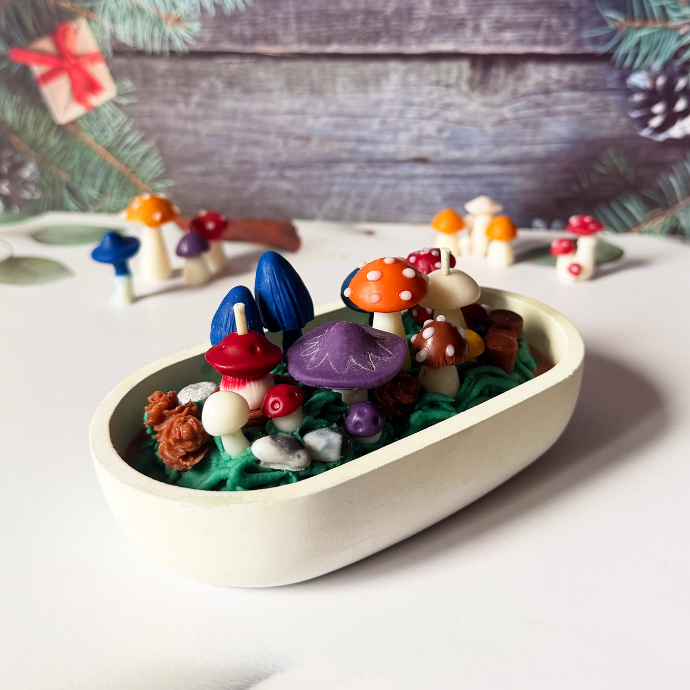 Enchanted Woodland Fungi Candle