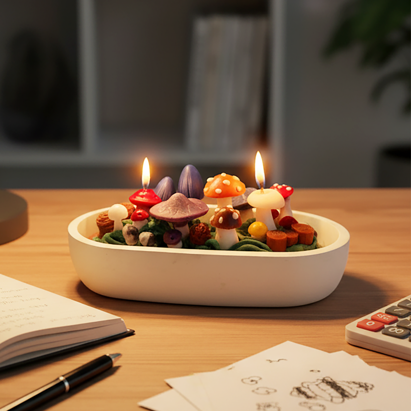 Enchanted Woodland Fungi Candle