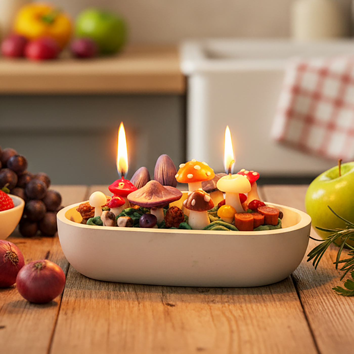 Enchanted Woodland Fungi Candle