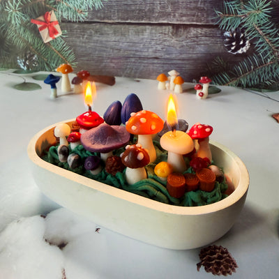Enchanted Woodland Fungi Candle