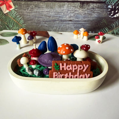 Enchanted Woodland Fungi Candle