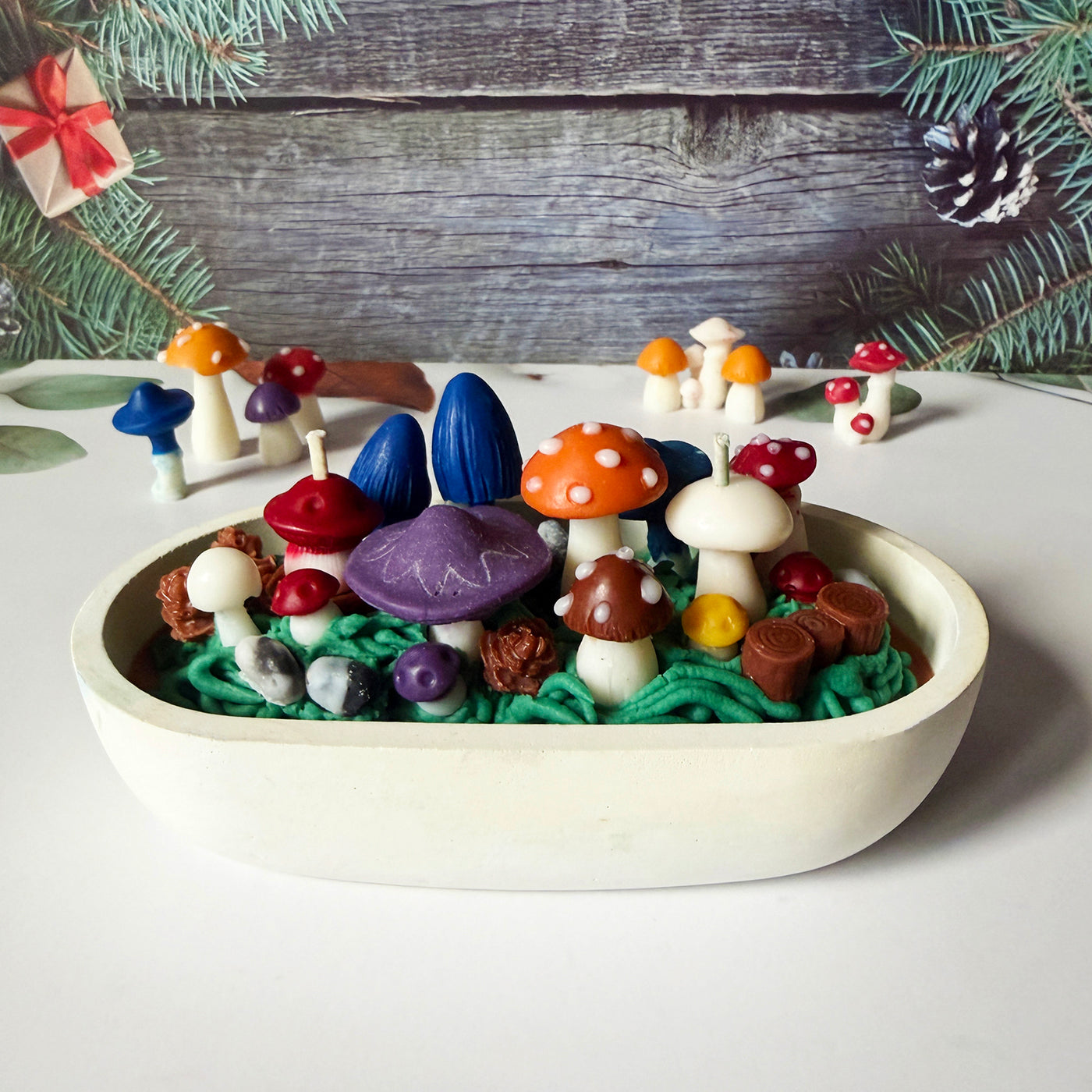 Enchanted Woodland Fungi Candle