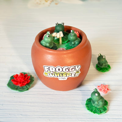 Froggy Whisper Candle 🐸