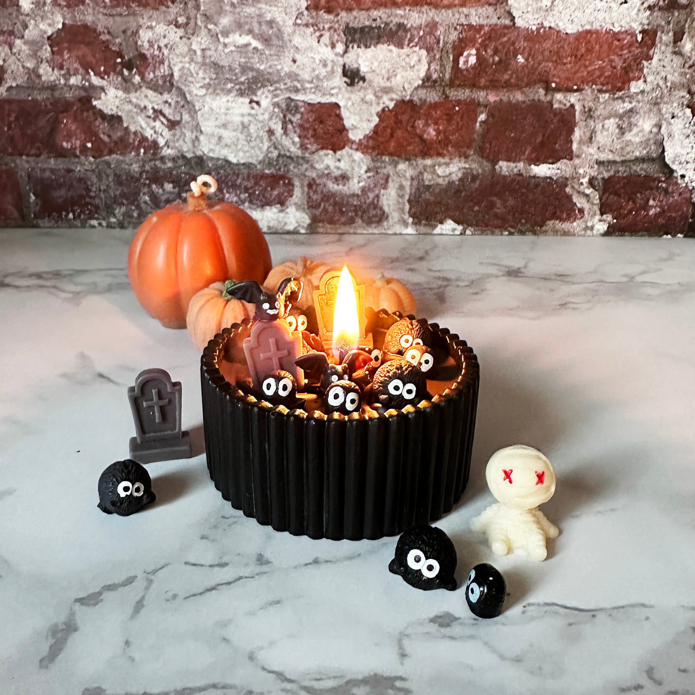 Halloween Dustbunny Scented Candle