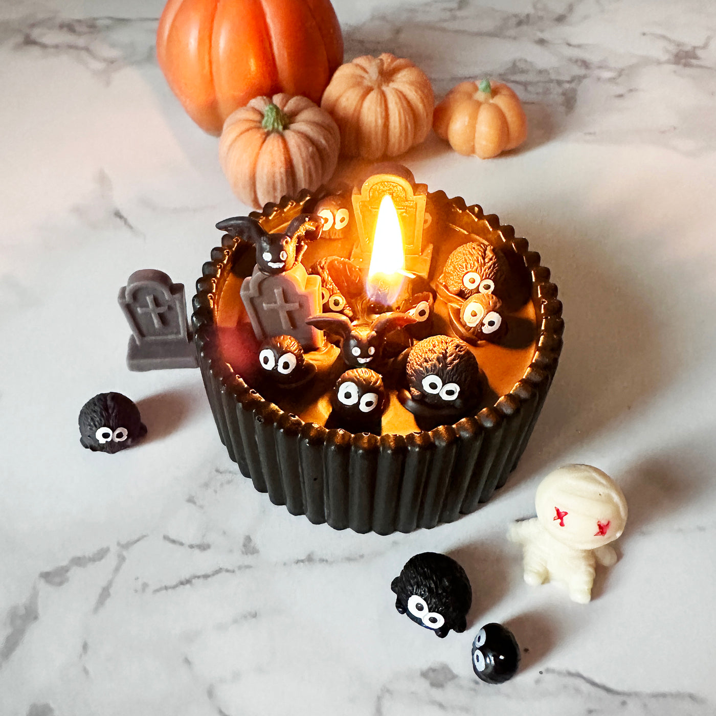 Halloween Dustbunny Scented Candle