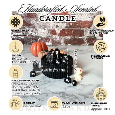 Halloween Dustbunny Scented Candle