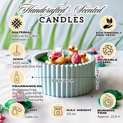 Playful Ducklings Scented Candle