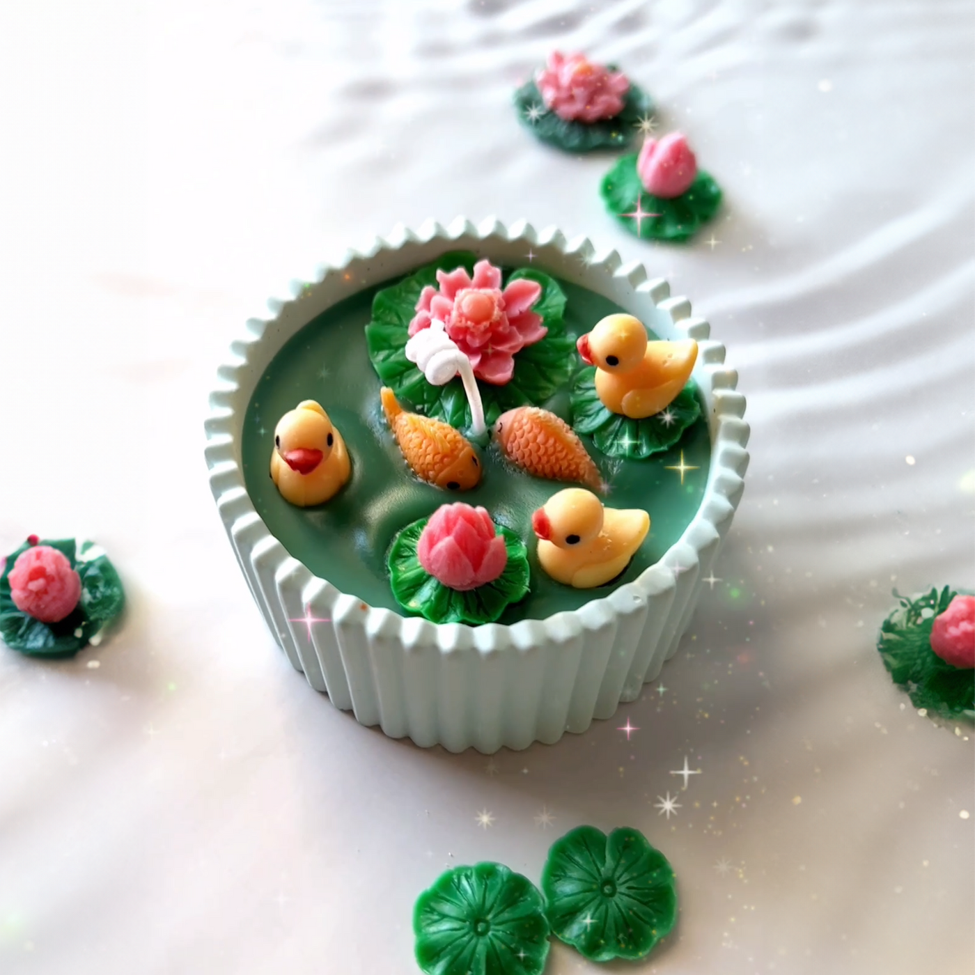 Playful Ducklings Scented Candle