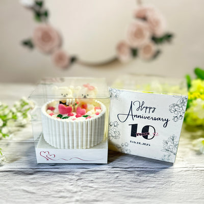 Forever Love Bears Candle [Personalized]