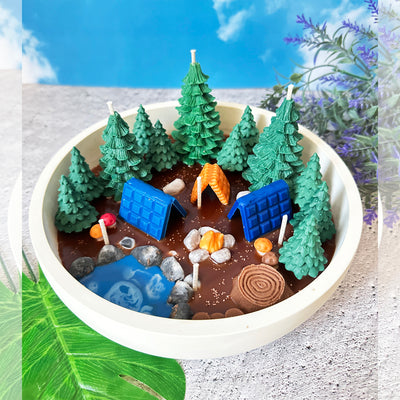 Mega Wilderness Camping Candle 🏕