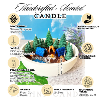 Mega Wilderness Camping Candle 🏕