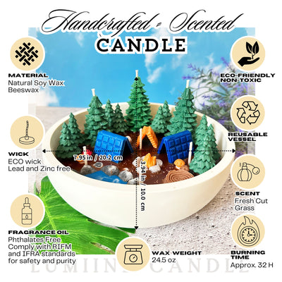 Mega Wilderness Camping Candle 🏕
