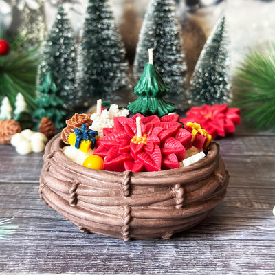 Basket of Joy Christmas Candle 🌺.