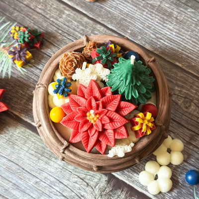 Basket of Joy Christmas Candle 🌺.