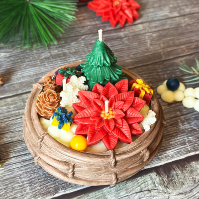 Basket of Joy Christmas Candle 🌺.