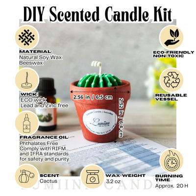 DIY Scented Candle Kit - Cacti Breeze
