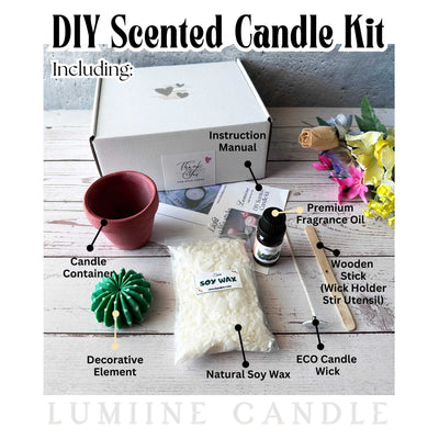 DIY Scented Candle Kit - Cacti Breeze