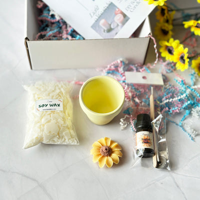 DIY Scented Candle Kit - Daisy Blossom