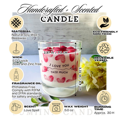 Love You Scented Candle
