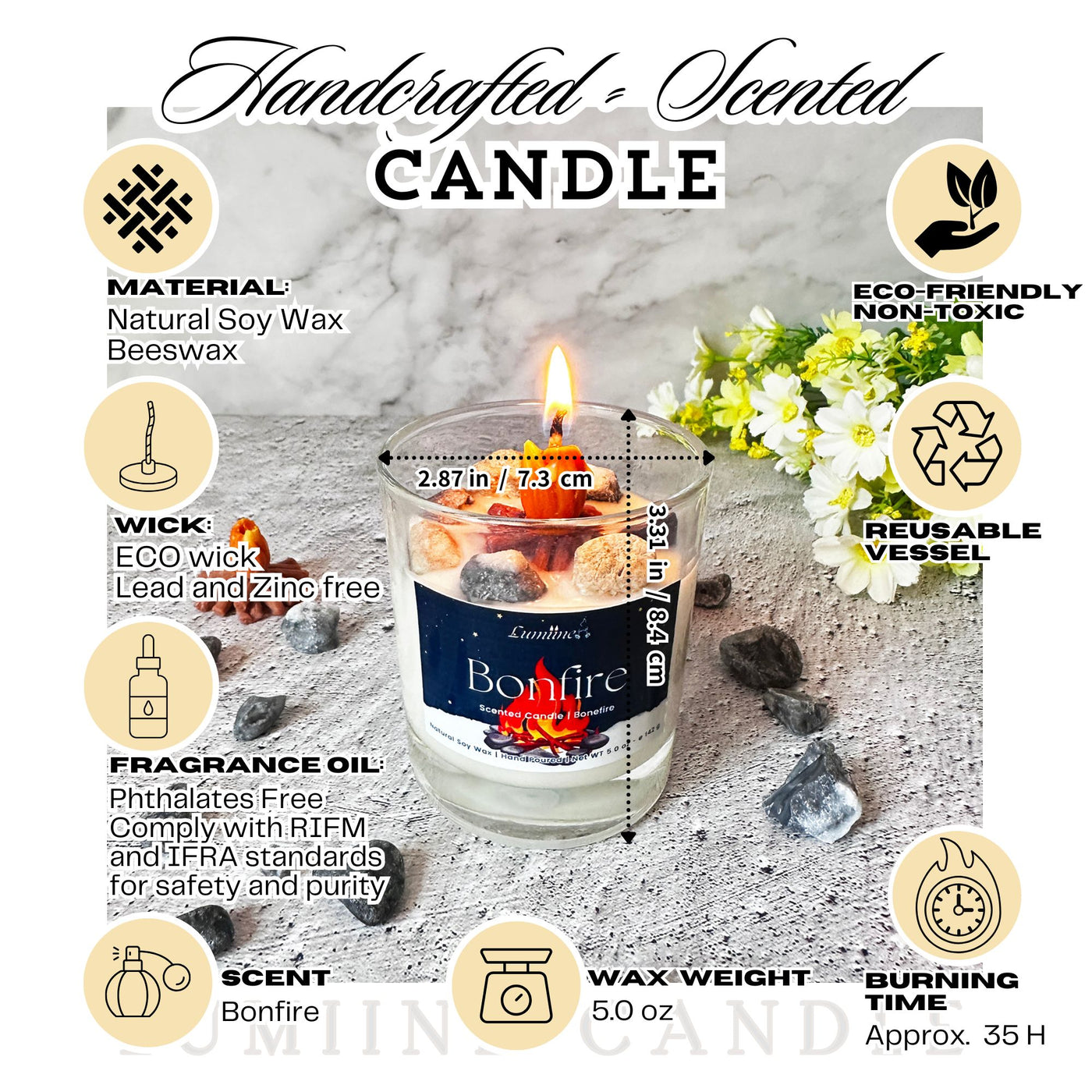 Bonfire Candle 🔥