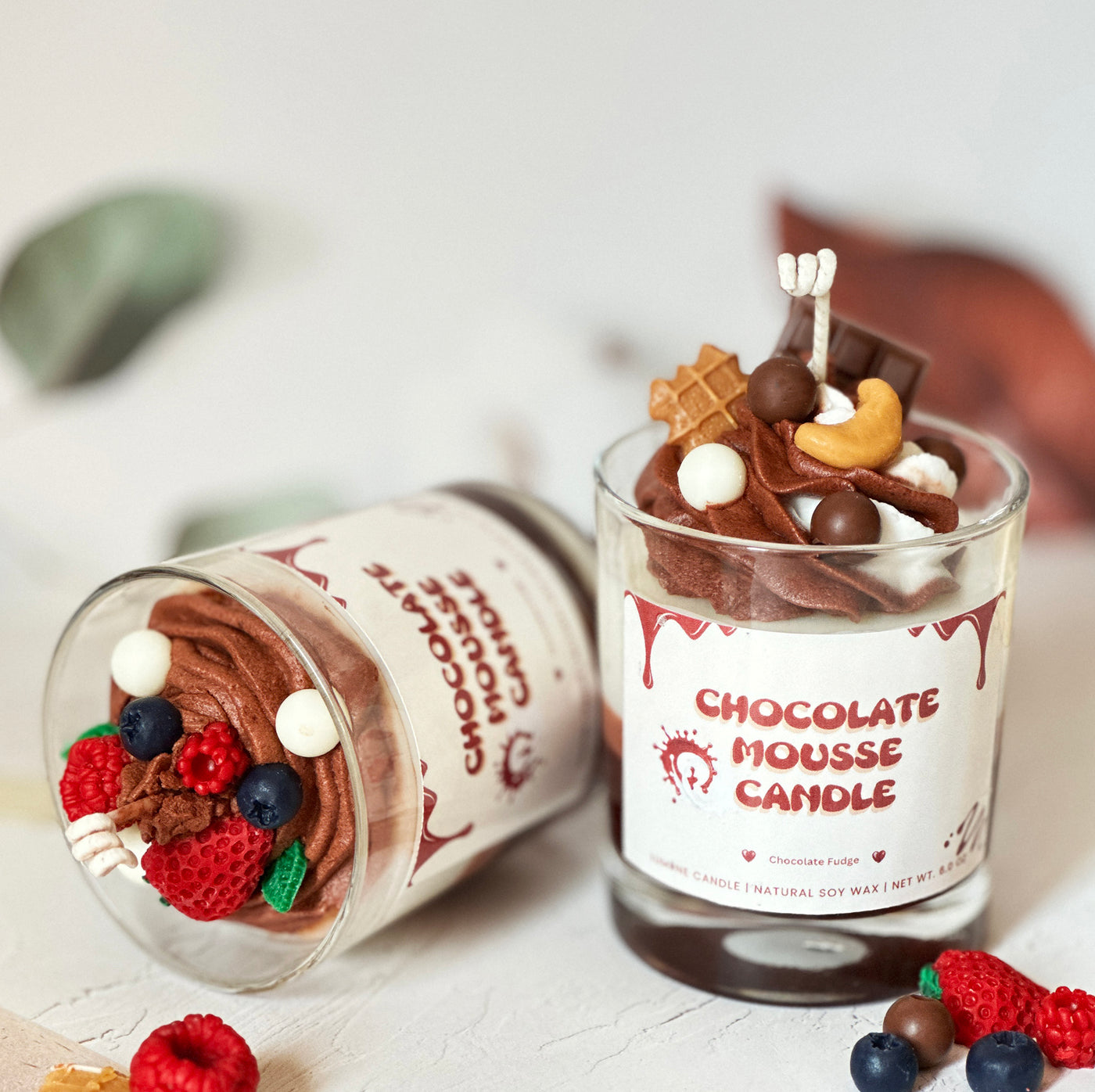 Chocolate Mousse Candles