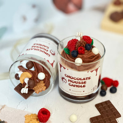 Chocolate Mousse Candles