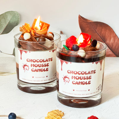 Chocolate Mousse Candles