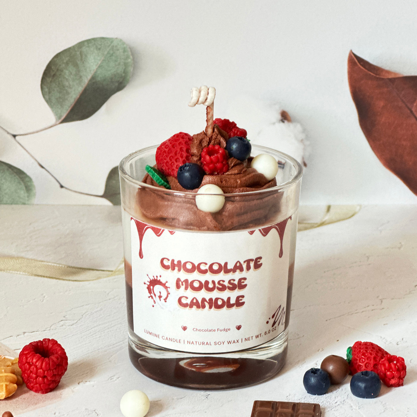 Chocolate Mousse Candles