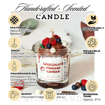 Chocolate Mousse Candles