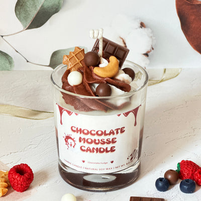 Chocolate Mousse Candles