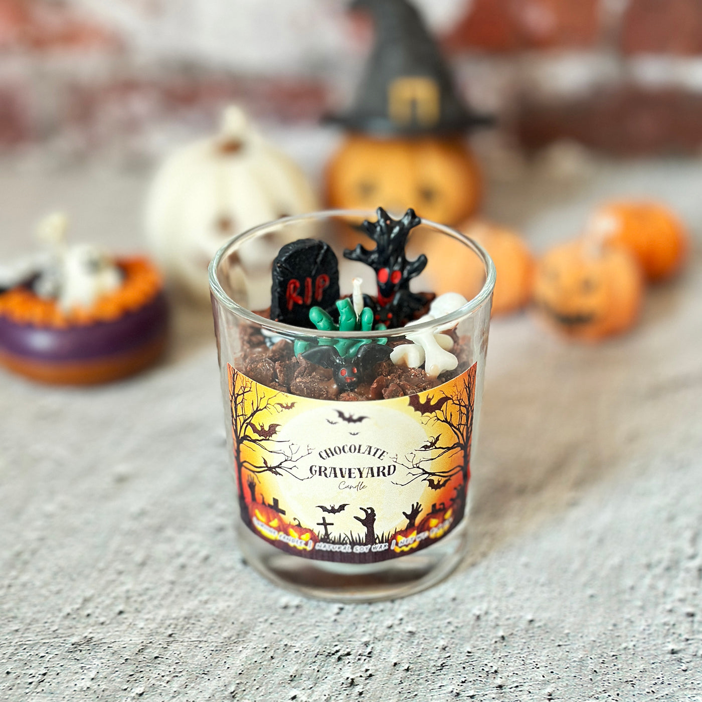 Halloween Graveyard Scented Candle