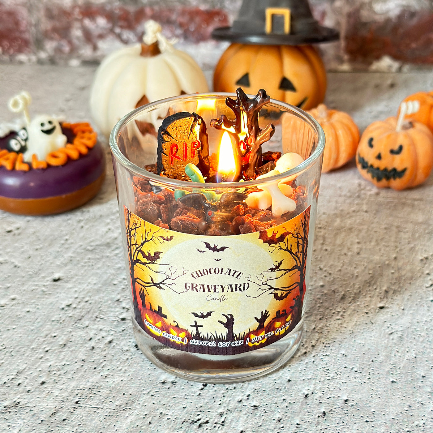 Halloween Graveyard Scented Candle