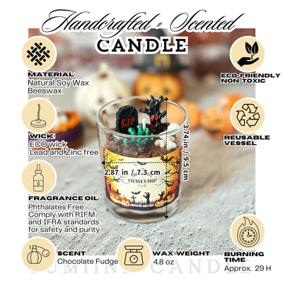 Halloween Graveyard Scented Candle