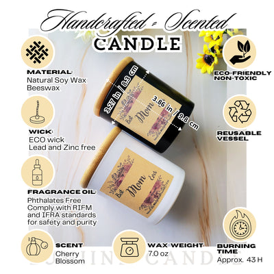 Best Mom Ever Scented Candle ~ 🌱 Refillable 🌱