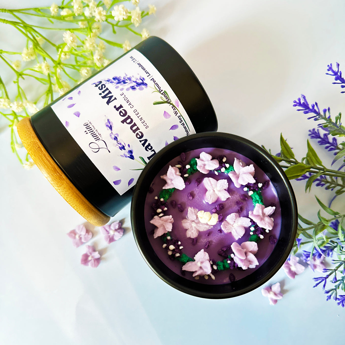 Lavender Mist Scented Candle