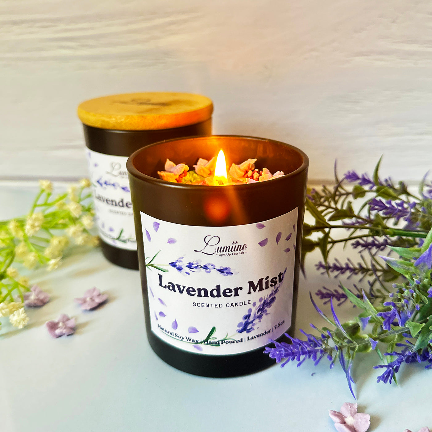Lavender Mist Scented Candle