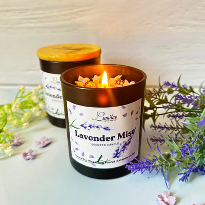 Lavender Mist Scented Candle