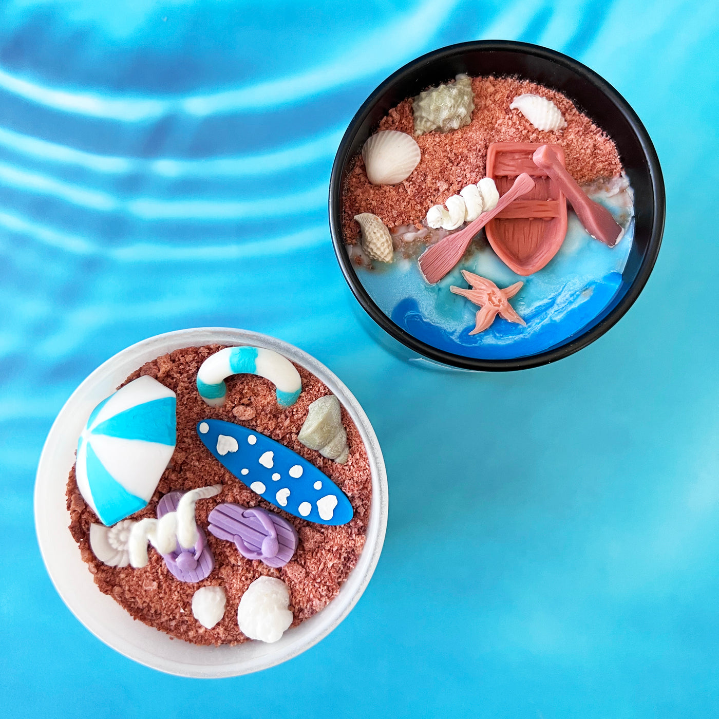 Ocean Breeze Scented Candle 🛶 ~ 🌱 Refillable 🌱