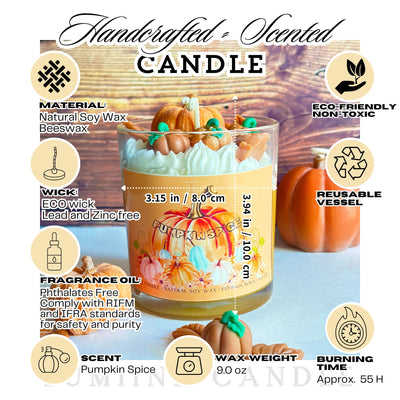 Pumpkin Spice Scented Candle