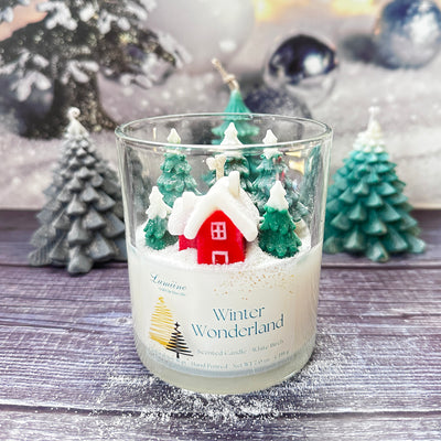 Winter Wonderland Scented Candle ~ 🌱 Refillable 🌱