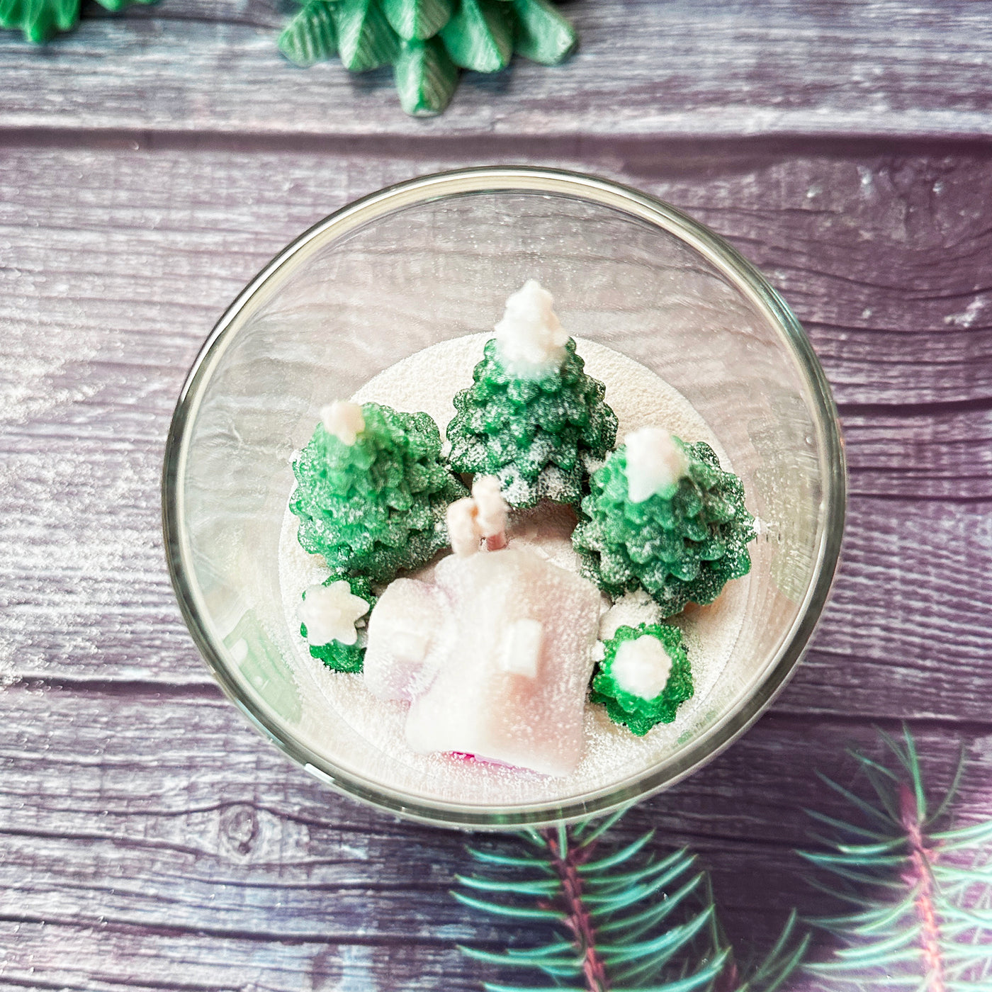 Winter Wonderland Scented Candle ~ 🌱 Refillable 🌱