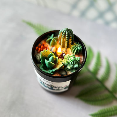 Cacti Glow Candle 🌵