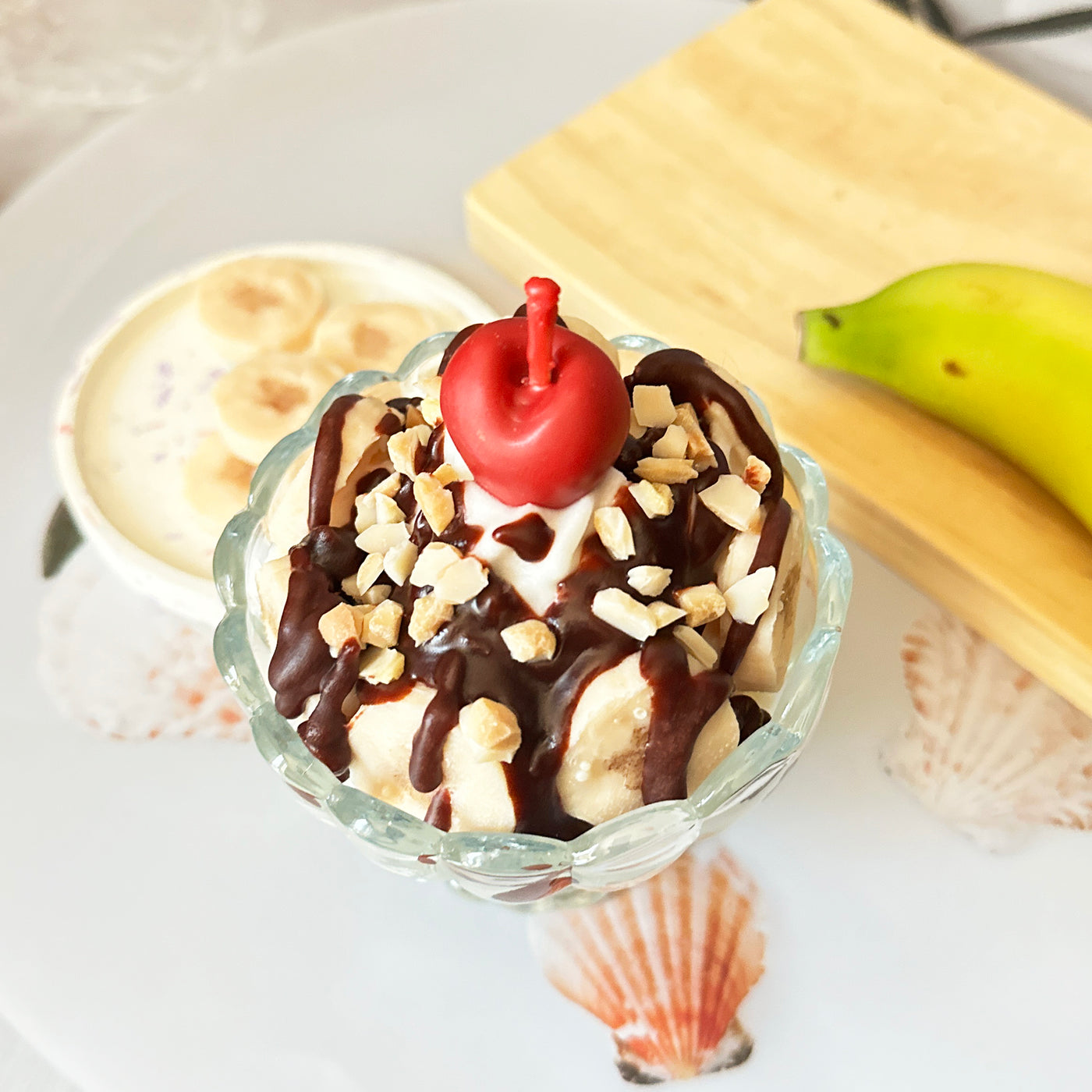 Banana Nut Sundae Candle