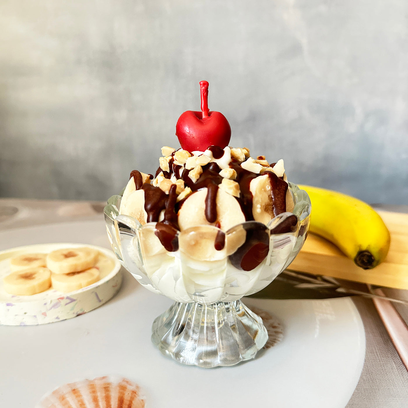 Banana Nut Sundae Candle
