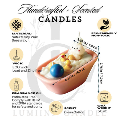 Little Bear in Bath_Scented Candle