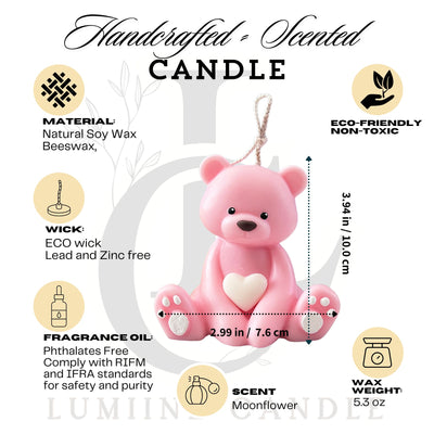 Teddy Bear Candle 🧸