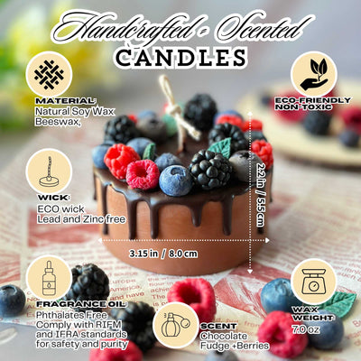 Barries Cake Candle
